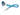 CORD-Cordon tour de cou classique attache mousqueton bleu ciel-IBCard