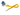 CORD-Cordon tour de cou classique attache mousqueton jaune-IBCard