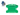 PB1F-Porte badge rigide horizontal vert pour carte professionnelle-IBCard